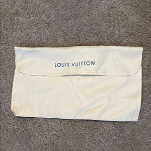 Louis Vuitton Beige Pouch